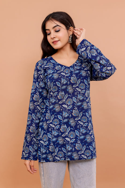 Meher Indigo Kurti