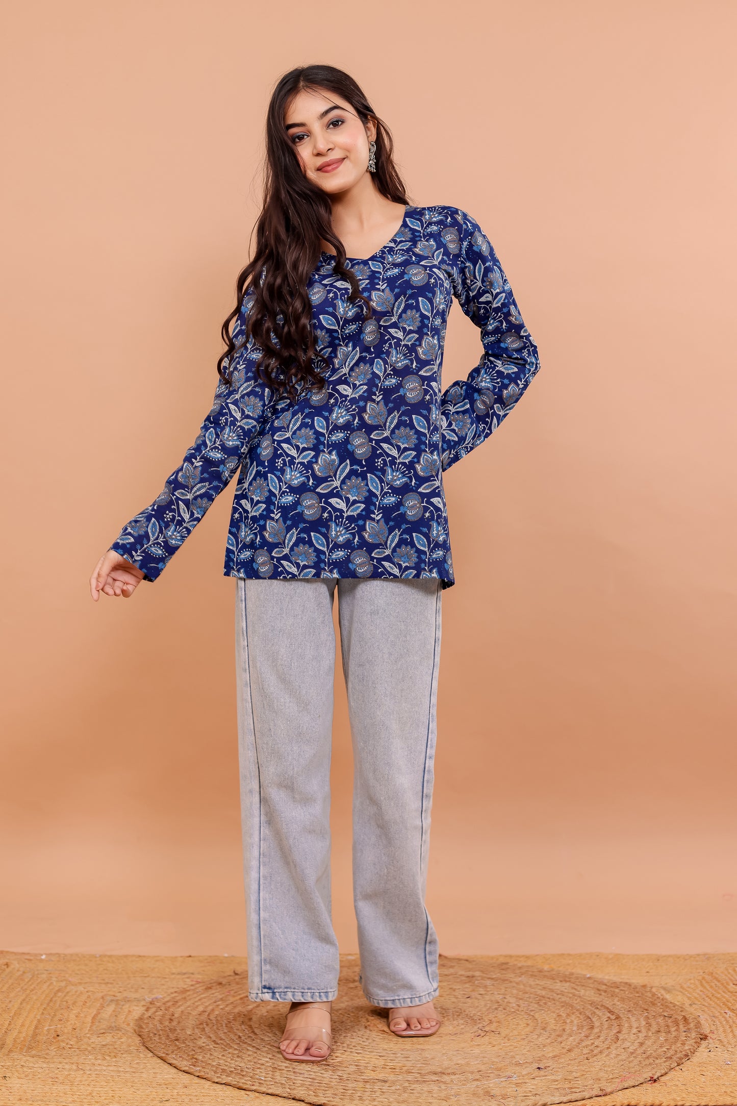 Meher Indigo Kurti