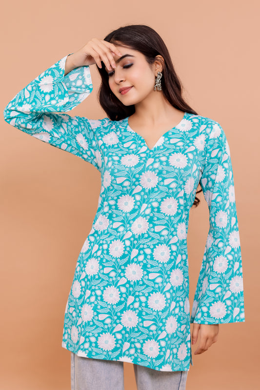 Neelphool  Bloom Kurti